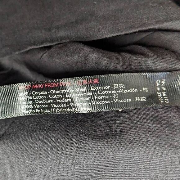 Free People Intimately Black Dress Tunic Deep V XS OB1087758 NWT - Picture 5 of 7